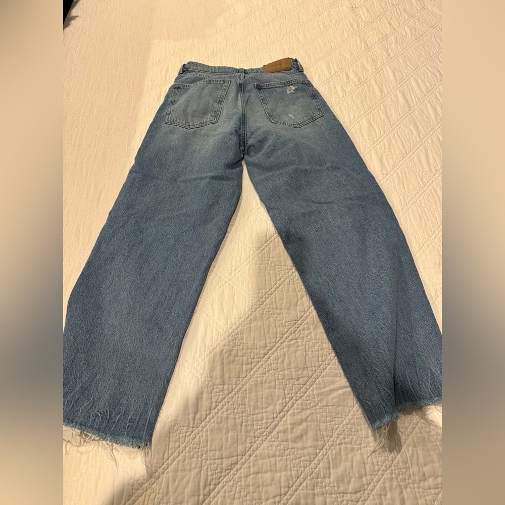 Classic H&M loose straight Blue Denim Jeans - Picture 5 of 5